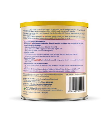 Sữa Similac Mom 400g – Hệ Dưỡng Chất IQ Plus Với DHA, Lutein, Vitamin E Tự Nhiên Cho Mẹ Bầu