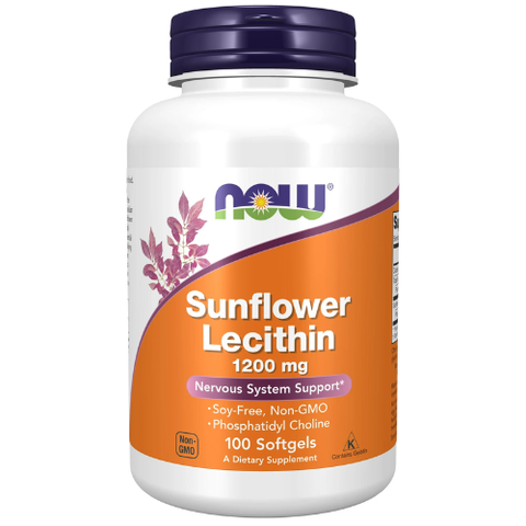 Viên uống thông tắc tia sữa Now Sunflower Lecithin 1200mg