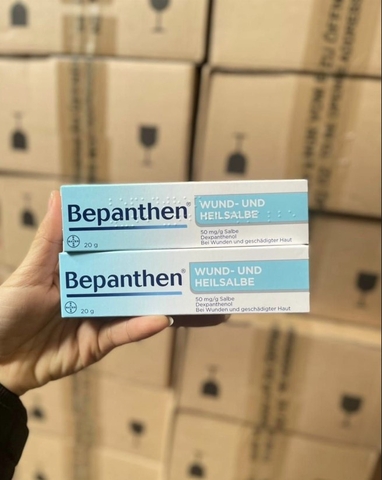 [Date T1.25] Kem chống hăm Bepanthen 20g nội địa Đức