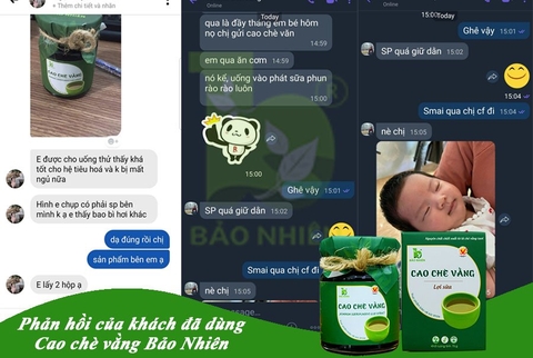 Cao Chè Vằng Lợi Sữa Bảo Nhiên Kích Thích Tuyến Sữa Mẹ Sau Sinh