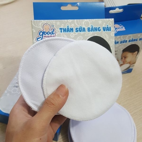 Miếng lót thấm sữa bằng vải giặt được Goodmama (8 miếng)