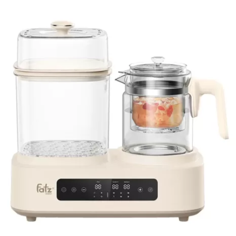 Máy đa năng điện tử (Tiệt trùng/ Sấy khô/ Hấp/ Đun/ Hâm nước & nấu chậm) Multimax 12 Fatzbaby