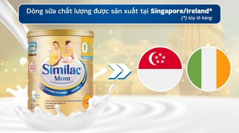 Sữa Bột Bầu Similac Mom Hương Vani 400g