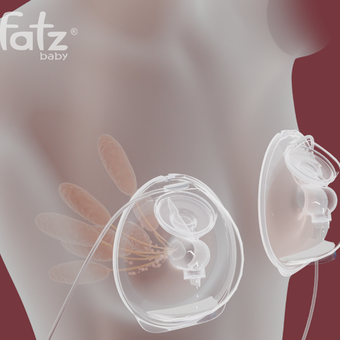 Máy hút sữa điện đôi rảnh tay Resofree 5 Fatzbaby