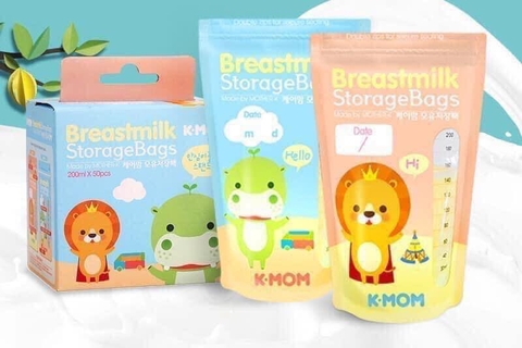 TÚI TRỮ SỮA K-MOM HÀN QUỐC 20-50 TÚI 200ML