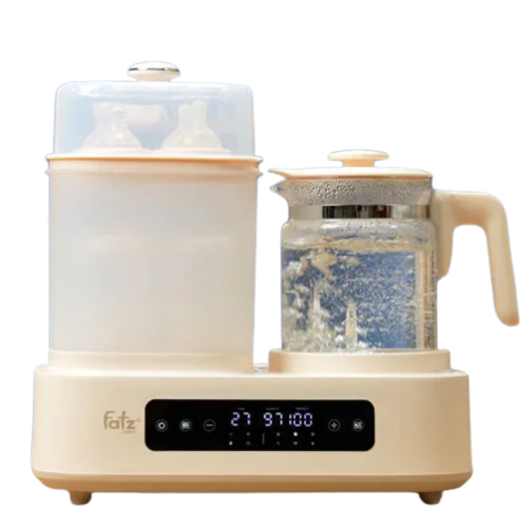 Máy đa năng điện tử (Tiệt trùng/ Sấy khô/ Hấp/ Đun/ Hâm nước & nấu chậm) Multimax 12 Fatzbaby