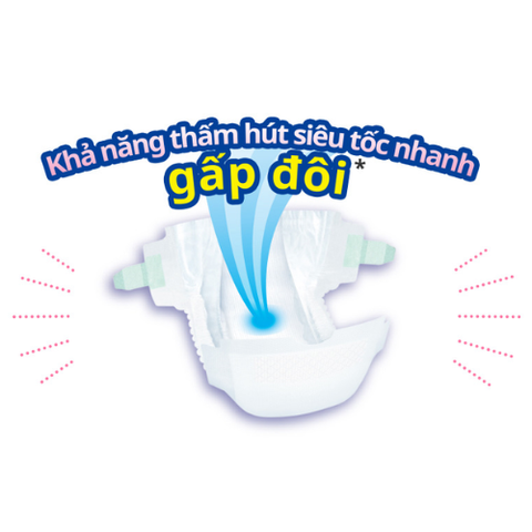 Bỉm Tã Dán Moony Cho Trẻ Sinh Non Và Nhẹ Cân Dưới 3kg (30 Miếng)