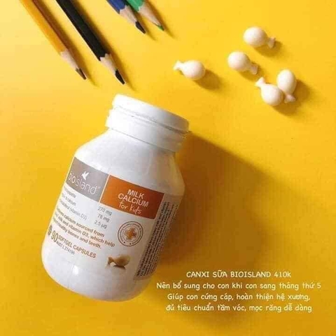 Canxi Sữa Bio Island Milk Calcium Úc cho bé ( Canxi Bio)