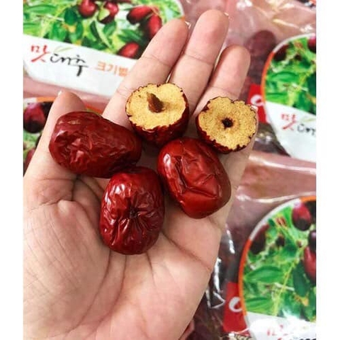 TÁO ĐỎ HÀN QUỐC SẤY KHÔ HỘP 1KG LOẠI 1