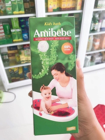 NƯỚC TẮM EM BÉ AMIBEBE