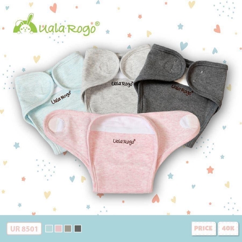 Tã dán bỉm Uala & Rogo 1c size Newborn 3-5kg (quần đóng bỉm Ualarogo)