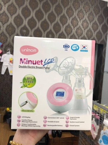 Máy hút sữa điện đôi UNIMOM Minuet UM872019