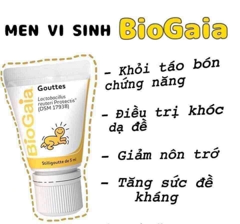 MEN VI SINH BIOGAIA PHÁP