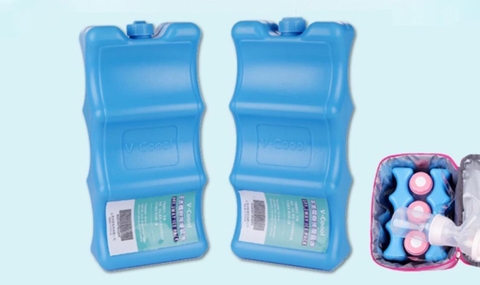 Thanh Đá Khô Giữ Lạnh Giữ Nhiệt 03 Sóng V-Coool Giữ Lạnh 8-10 Tiếng Cao Cấp Dùng Giữ Lạnh Sữa Mẹ, Thực Phẩm, Chườm Vết Thương