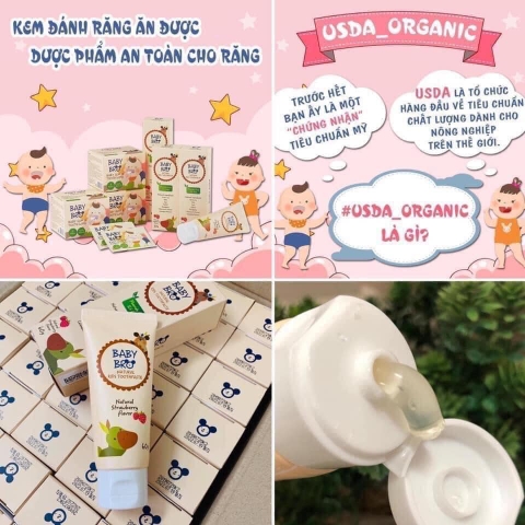 GEL ĐÁNH RĂNG SƠ SINH BABY BRO HƯƠNG DÂU HÀN QUỐC