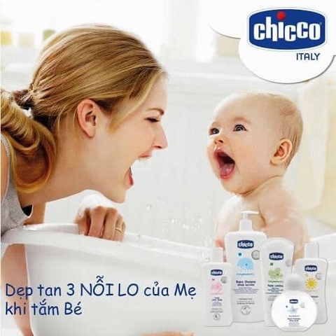 Sữa Tắm Gội Chicco Chiết Xuất Yến Mạch 0M+ (200ml - 500ml)