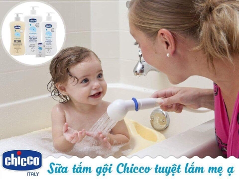 Sữa Tắm Gội Chicco Chiết Xuất Yến Mạch 0M+ (200ml - 500ml)