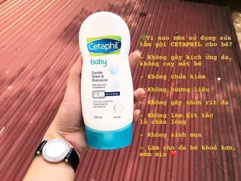 Sữa Tắm Gội Toàn Thân Cetaphil Baby 2 In 1 230ml.399ML