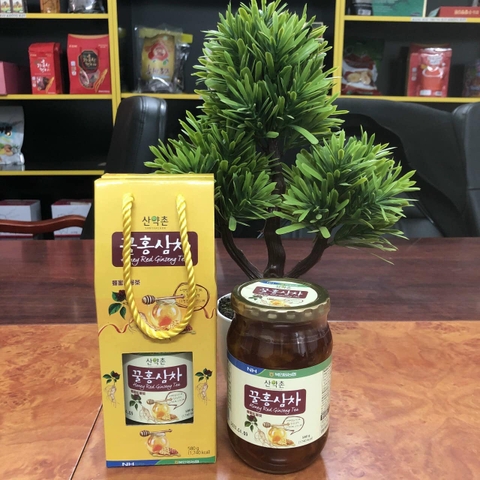 Hồng Sâm Ngâm Mật Ong Hàn Quốc 580g