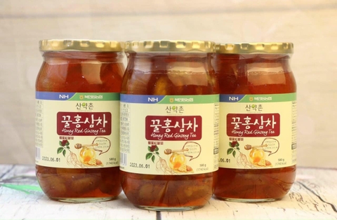 Hồng Sâm Ngâm Mật Ong Hàn Quốc 580g