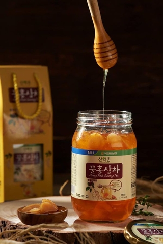 Hồng Sâm Ngâm Mật Ong Hàn Quốc 580g