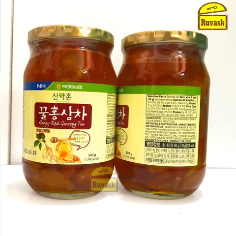 Hồng Sâm Ngâm Mật Ong Hàn Quốc 580g