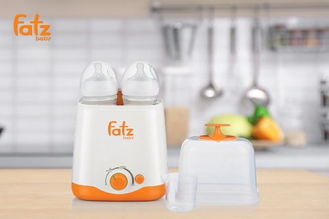 MÁY HÂM SỮA HAI BÌNH CỔ RỘNG DOU 1 FATZ BABY FB3012SL