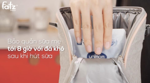 Túi Đá Khô Diệt Khuẩn Unimom UM860136 Bảo Quản Sữa Mẹ Và Thực Phẩm Trong 10 Tiếng