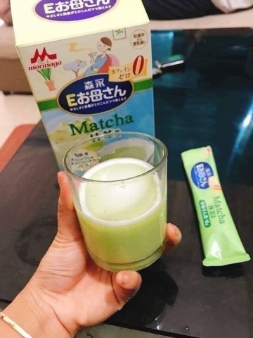 Sữa bầu cung cấp dinh dưỡng Morinaga Nhật Bản vị Matcha, Trà sữa, Cafe