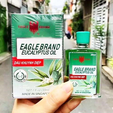 Dầu Khuynh Diệp Con Ó EAGLE BRAND EUCALYPTUS OIL 30ML Singapore