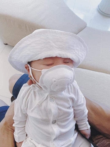 Khẩu trang gấu Pigeon Nhật Bản cho bé