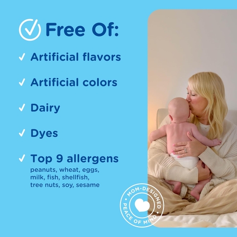 Vitamin Tổng Hợp Mommy's Bliss + Sắt (30ml): Đề Kháng Khỏe, Bé Tăng Trưởng Toàn Diện