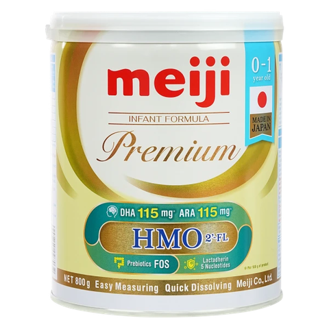 Sữa Meiji Infant Formula Premium 800g (0-12 Tháng) Có Tốt Không? Đánh Giá Toàn Diện Dưỡng Chất Vàng Cho Bé