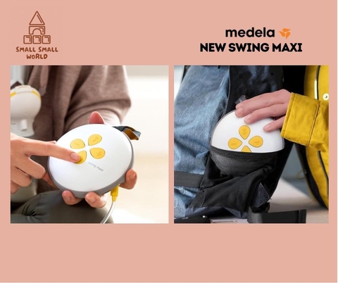 Máy hút sữa Medela Swing maxi Plus tích điện new / like new[BH 12 tháng]