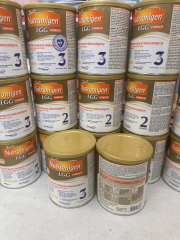 Sữa Công Thức Nutramigen Hypoallergenic LGG Cho Bé Từ 12 Tháng Tuổi Trở Lên 2026 – Nutramigen 3 LGG Complete Không Đạm Sữa Bò Không Lactose An Toàn Tăng Cân Hỗ Trợ Tiêu Hóa Miễn Dịch Với Probiotic LGG Chính Hãng Mead Johnson Mỹ Giá Rẻ Cho Trẻ Dị Ứng Đạm Sữa Bò
