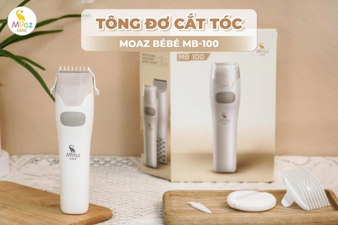 Tông đơ điện cắt tóc cho bé Moaz BéBé MB - 100