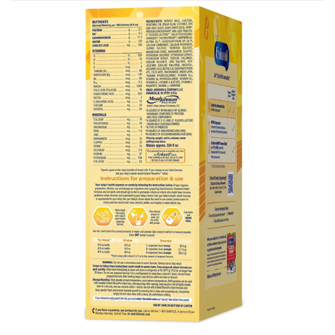 Sữa Bột Enfamil Neuropro Infant Fomula Nội Địa Mỹ Từ 0-12 Tháng Hộp Giấy 890G