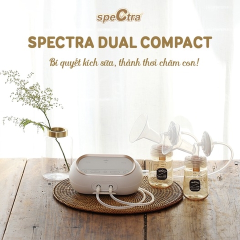 Máy Hút Sữa Đôi/Kép Spectra Dual Compact (Bảo Hành 24 Tháng)