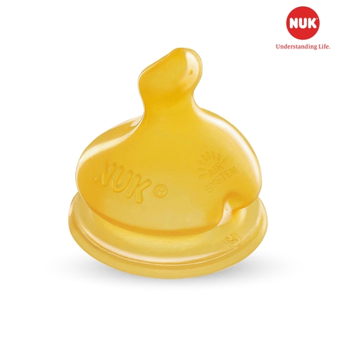Set 2 Núm Ti NUK Premium Choice+ Cao Su S1– M cho bé từ 0-6 tháng