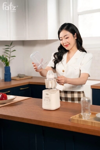 Máy hâm sữa và tiệt trùng điện tử Mono 11 Fatzbaby