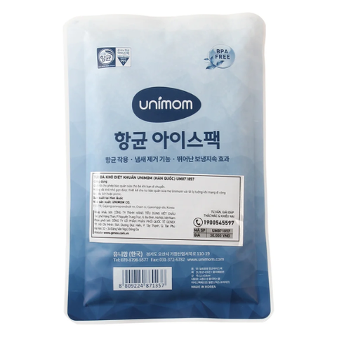 Túi Đá Khô Diệt Khuẩn Unimom UM860136 Bảo Quản Sữa Mẹ Và Thực Phẩm Trong 10 Tiếng