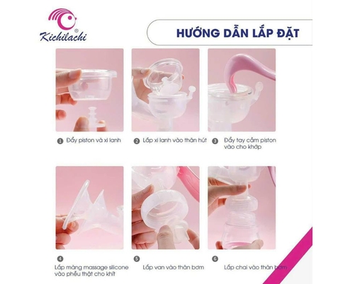 Máy Hút Sữa Cầm Tay Kichilachi