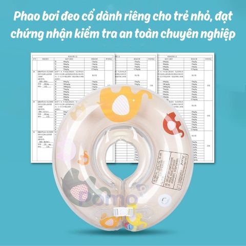 Phao nâng cổ tập bơi Umoo kèm đồ bơm