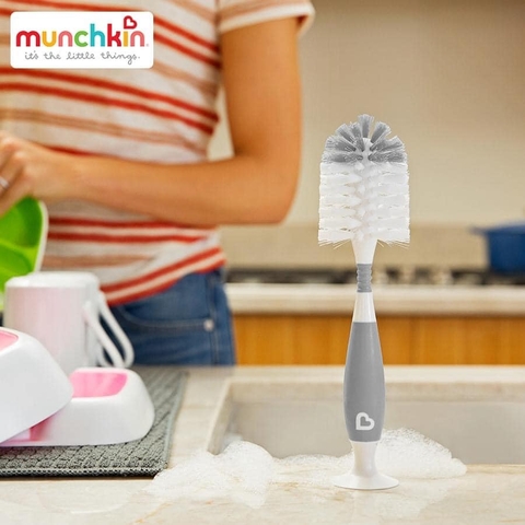 Cọ rửa bình sữa và núm ti Munchkin Deluxe MK15769