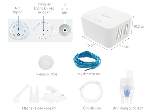 Máy xông mũi họng Microlife NEB 200