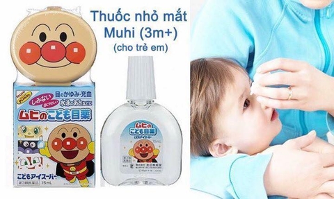 Nhỏ Mắt Muhi Dành Cho Bé Từ 3 Tháng Tuổi