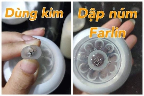 Dụng Cụ Bấm Đục Lỗ Núm Ti Farlin BF-112