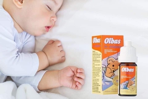 TINH DẦU XÔNG MŨI TRỊ NGẠT OLBAS 12ML (3 THÁNG+) UK