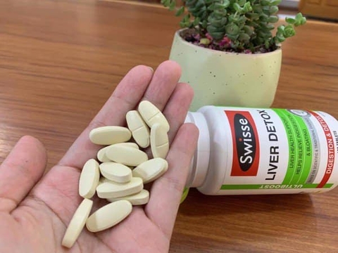 Viên uống Giải Độc Gan Swisse Ultiboost Liver Detox 120 viên - Úc