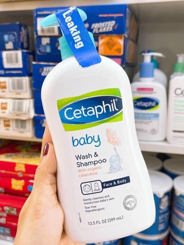 Sữa Tắm Gội Toàn Thân Cetaphil Baby 2 In 1 230ml.399ML